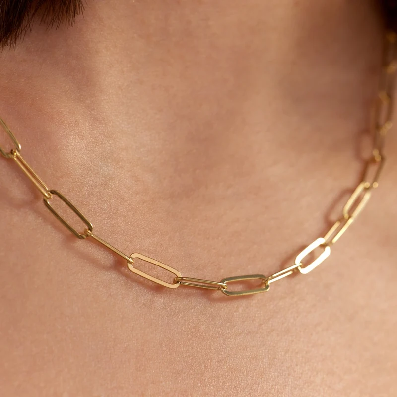 Parte Di Me Bibbiena Poppi Felice 925 Sterling Zilveren Gold Plated Schakelketting PDM34092