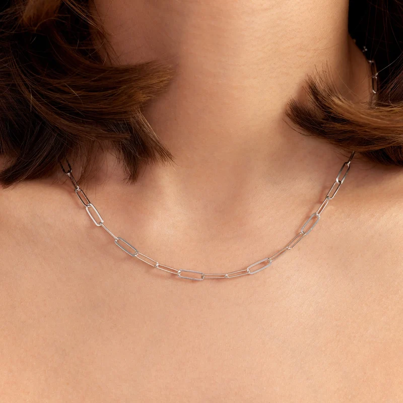 Parte Di Me Bibbiena Poppi Felice 925 Sterling Zilveren Schakelketting PDM34091