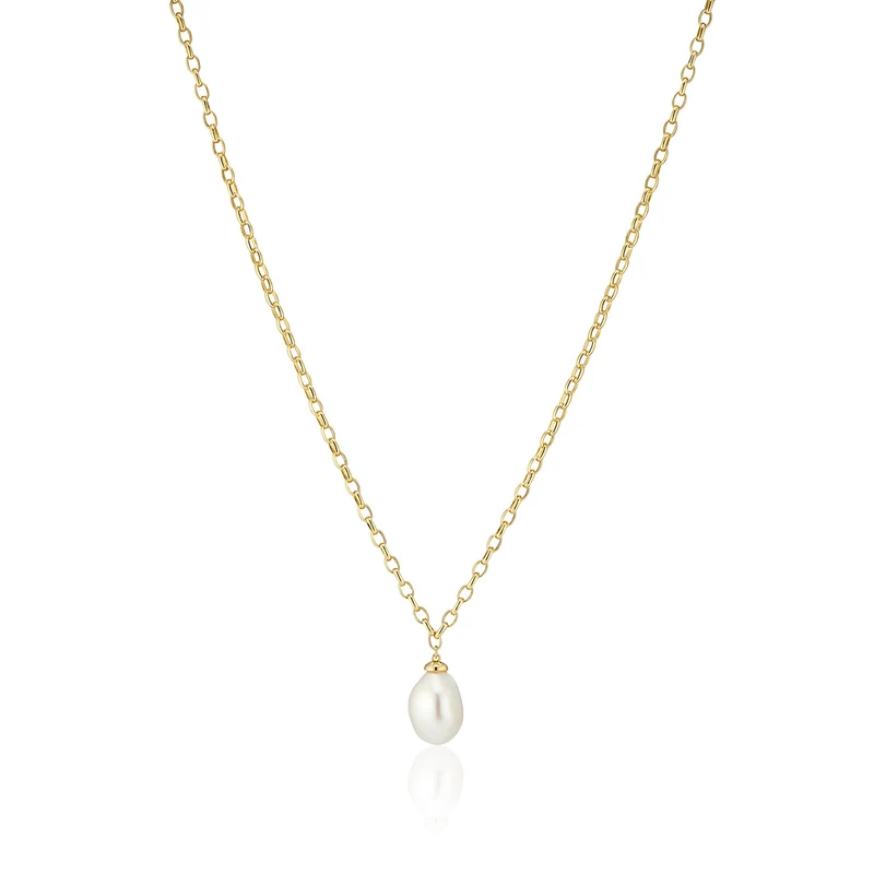Sif Jakobs Vergulde Padua Uno Necklace SJ-N2455-P-YG