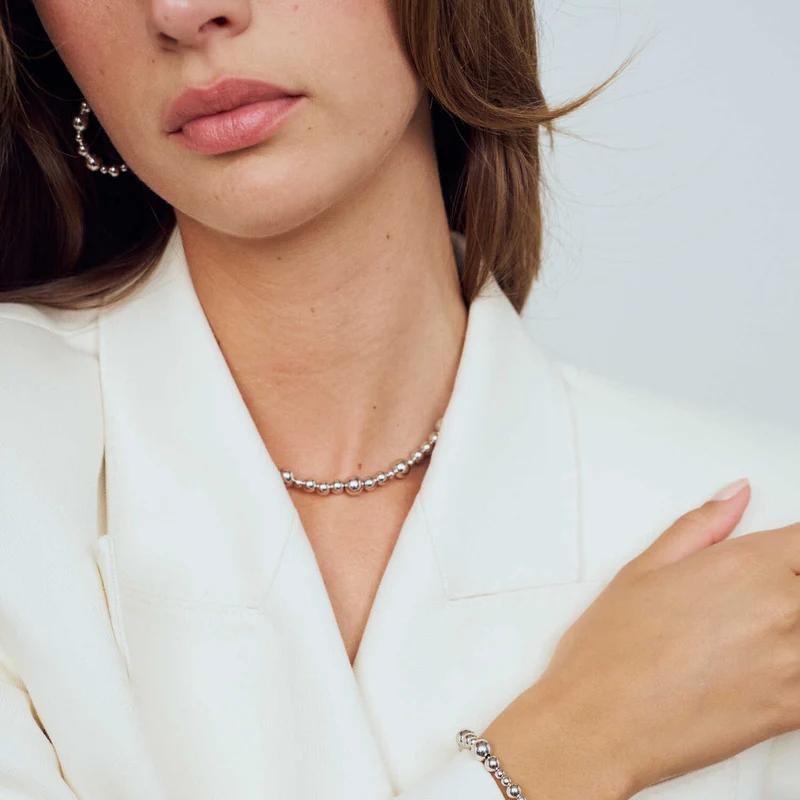Sif Jakobs 925 Sterling Zilveren Bormio Grande Chain SJ-N2598