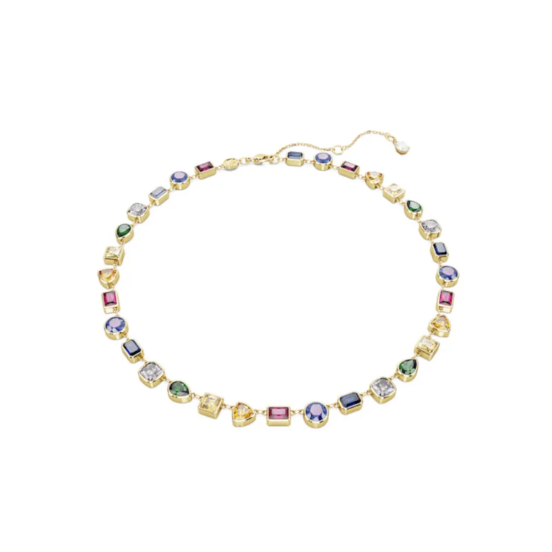 Swarovski Stilla Gold-coloured Necklace 5662915 (Length: 38.00 - 45.00 CM)