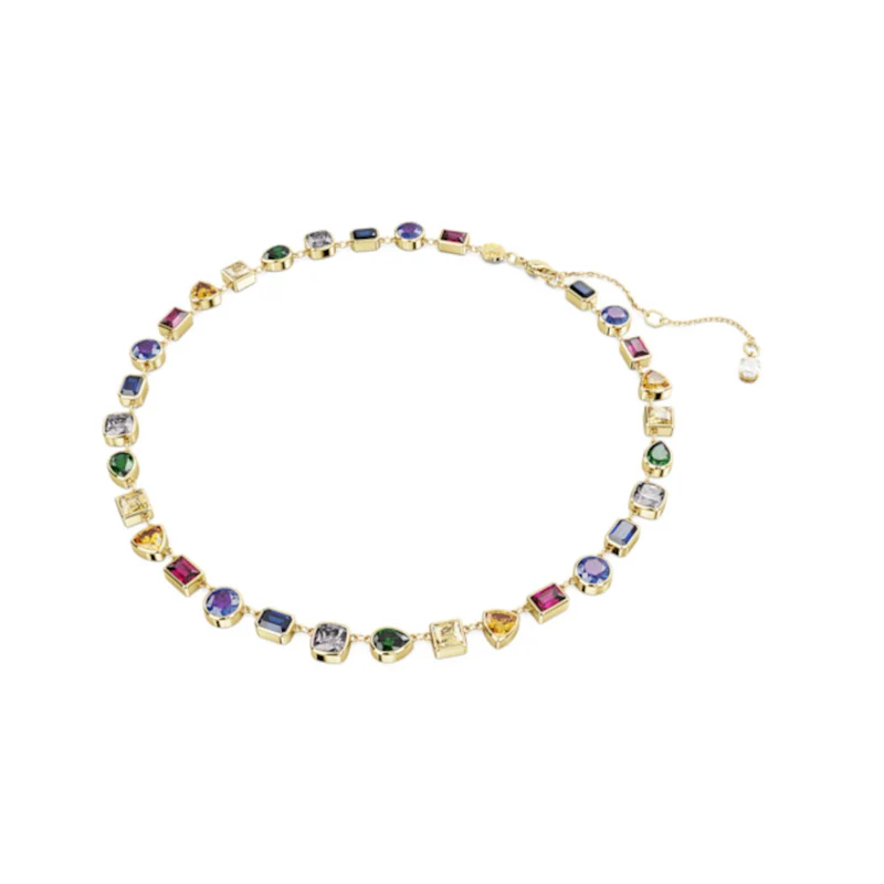 Swarovski Stilla Gold-coloured Necklace 5662915 (Length: 38.00 - 45.00 CM)