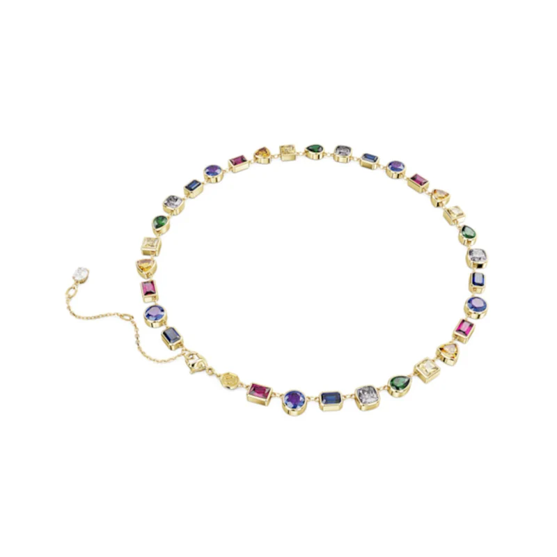 Swarovski Stilla Gold-coloured Necklace 5662915 (Length: 38.00 - 45.00 CM)