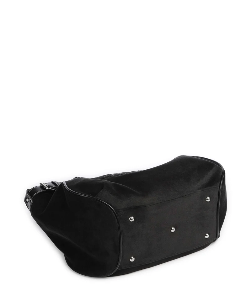 Juicy Couture Twig Narrative Velvet L Bolsa shopping black