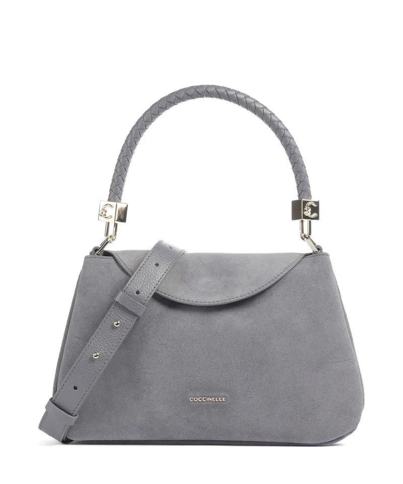Coccinelle Tiggy Suede Bolso de hombro stove