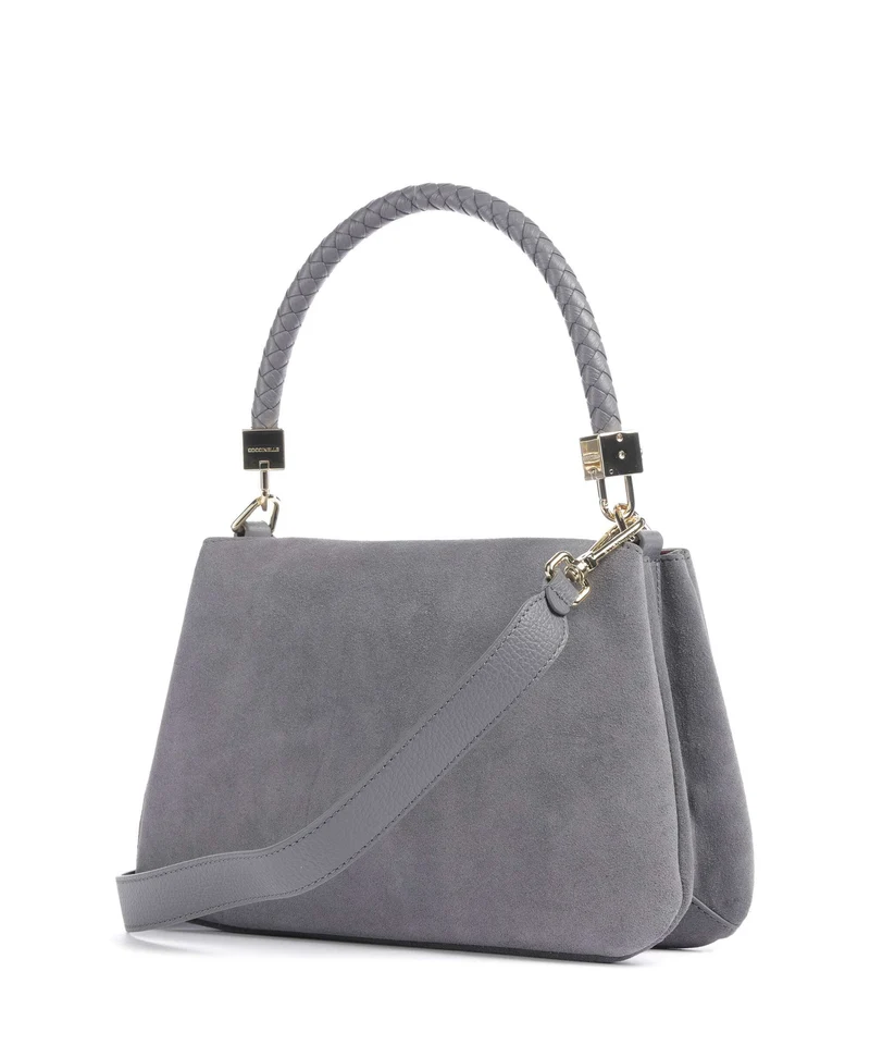 Coccinelle Tiggy Suede Bolso de hombro stove