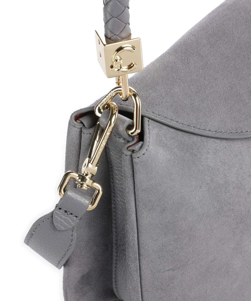 Coccinelle Tiggy Suede Bolso de hombro stove
