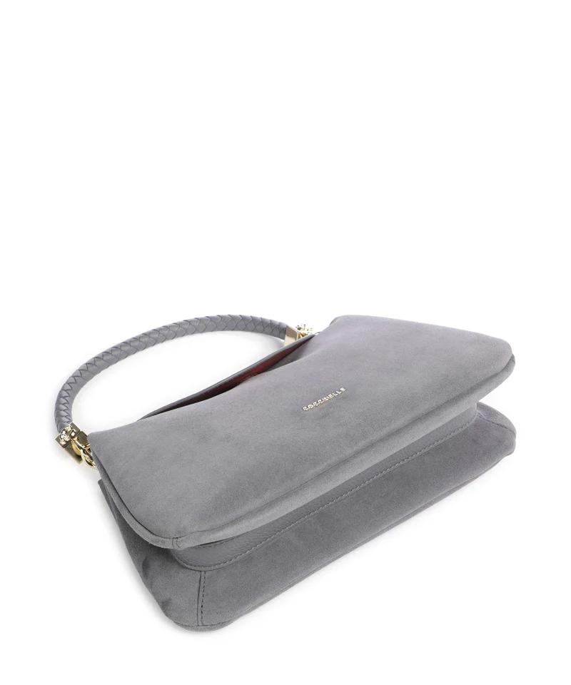 Coccinelle Tiggy Suede Bolso de hombro stove