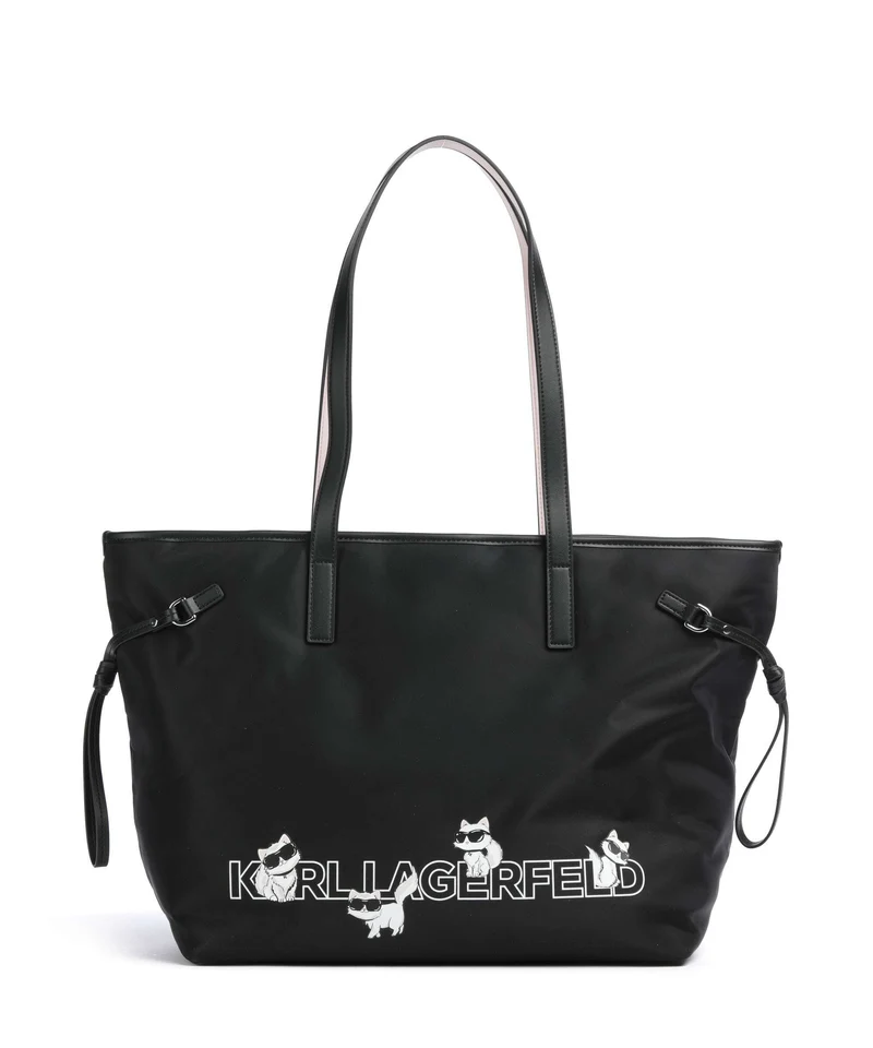 Karl Lagerfeld Ikon Choupette Bolsa shopping black