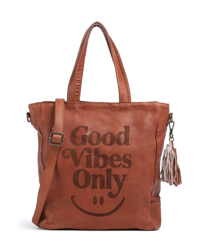 Taschendieb Wien Gutstrasse 1 Bolsa shopping cognac