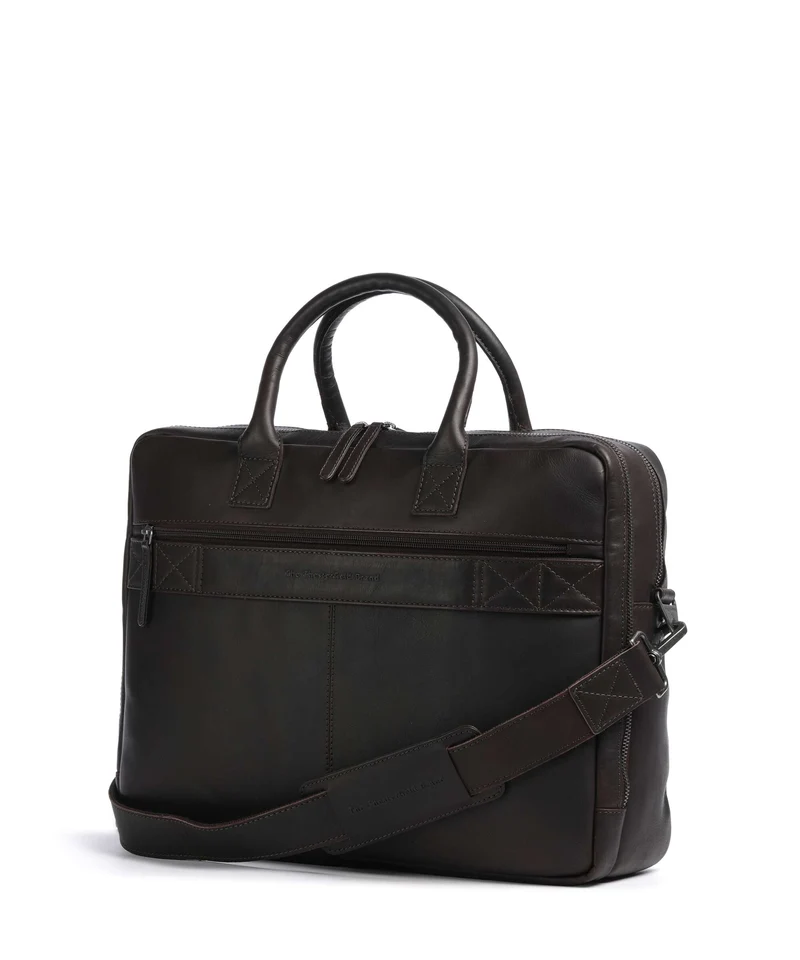 The Chesterfield Brand Wax Pull Up Cow Tacama Bolso para portátil brown