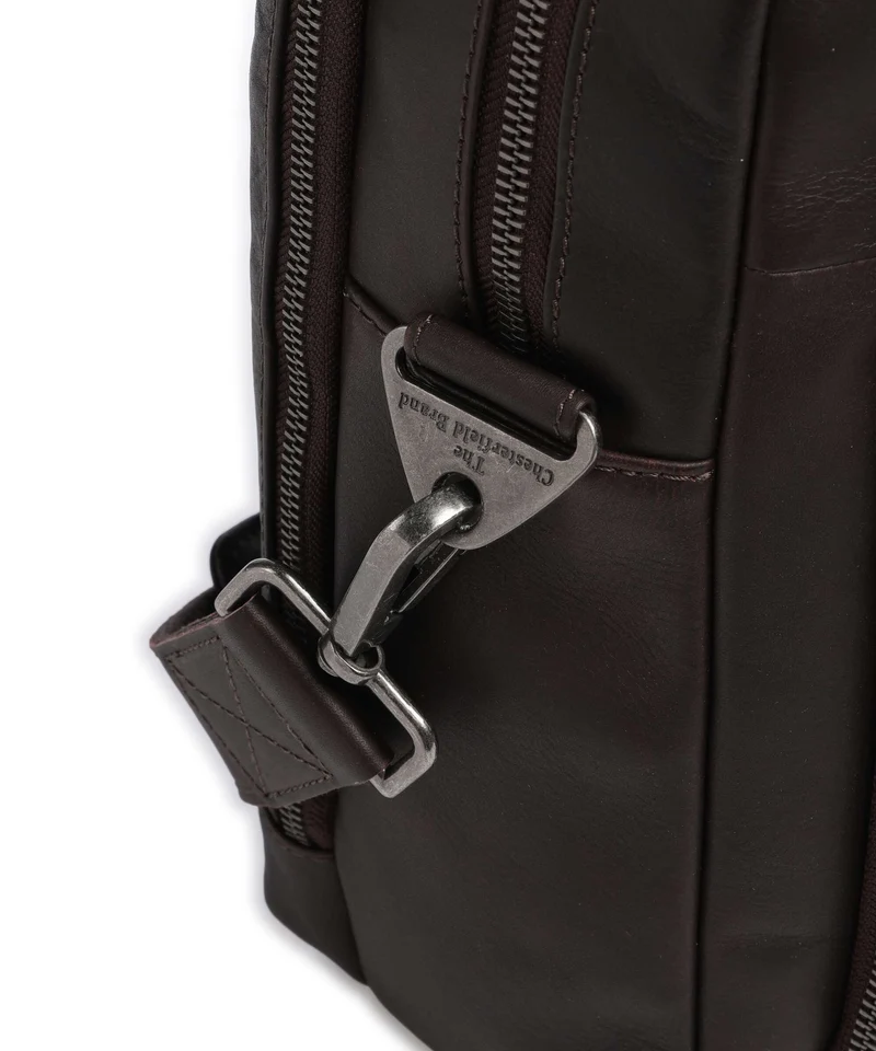 The Chesterfield Brand Wax Pull Up Cow Tacama Bolso para portátil brown