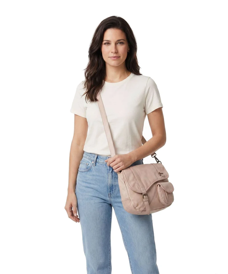 Taschendieb Wien Reitschulsteg 2 Bandolera linen rose