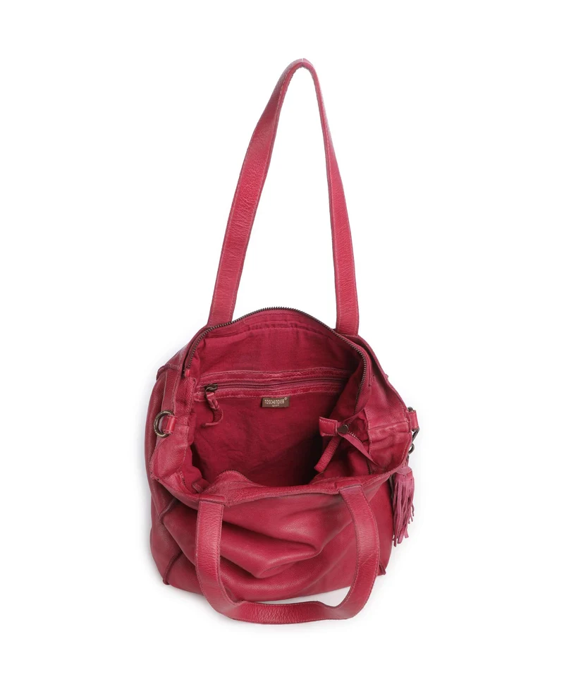 Taschendieb Wien Kaiserstrasse 21 Bolsa shopping pink power