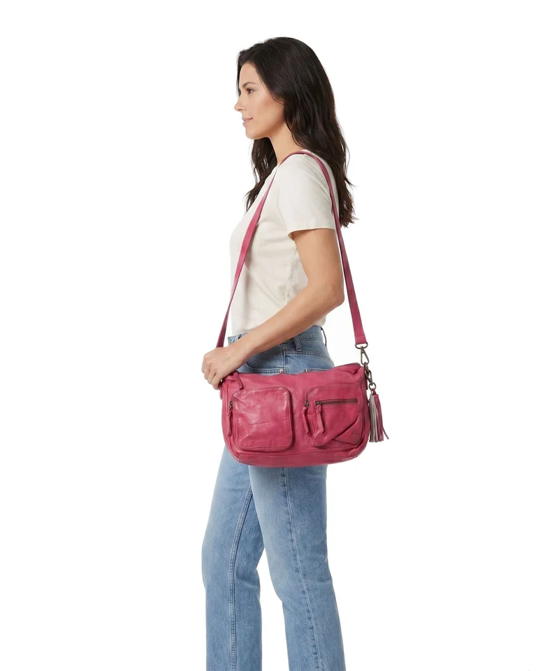 Taschendieb Wien Kaisterstrasse 5 Bandolera pinkpower