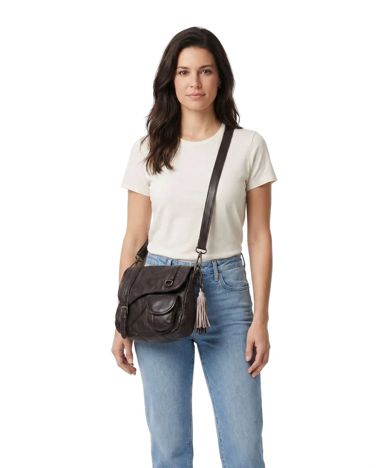 Taschendieb Wien Reitschulsteg 2 Bandolera mokka