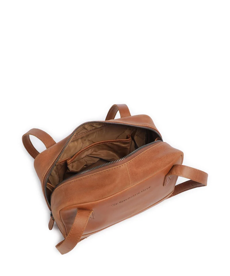 The Chesterfield Brand Wax Pull Up Cow Fenno Bolso de hombro cognac