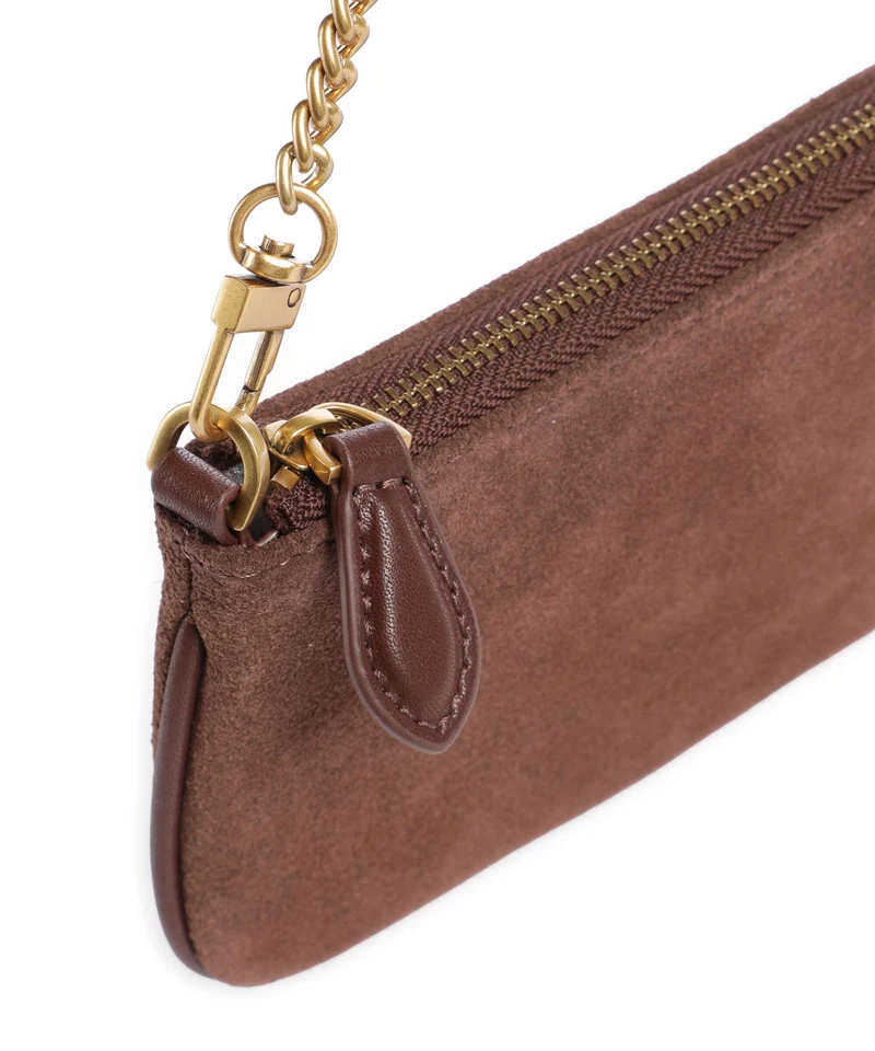 Pinko Flat Horizontal Bolso de hombro castano intenso/antique gold