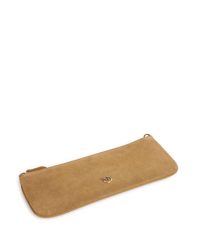 Pinko Flat Horizontal Bolso de hombro marrone dorato/antique gold