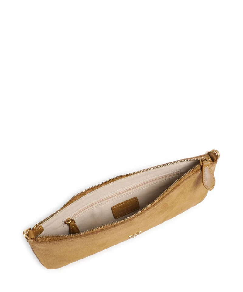 Pinko Flat Horizontal Bolso de hombro marrone dorato/antique gold