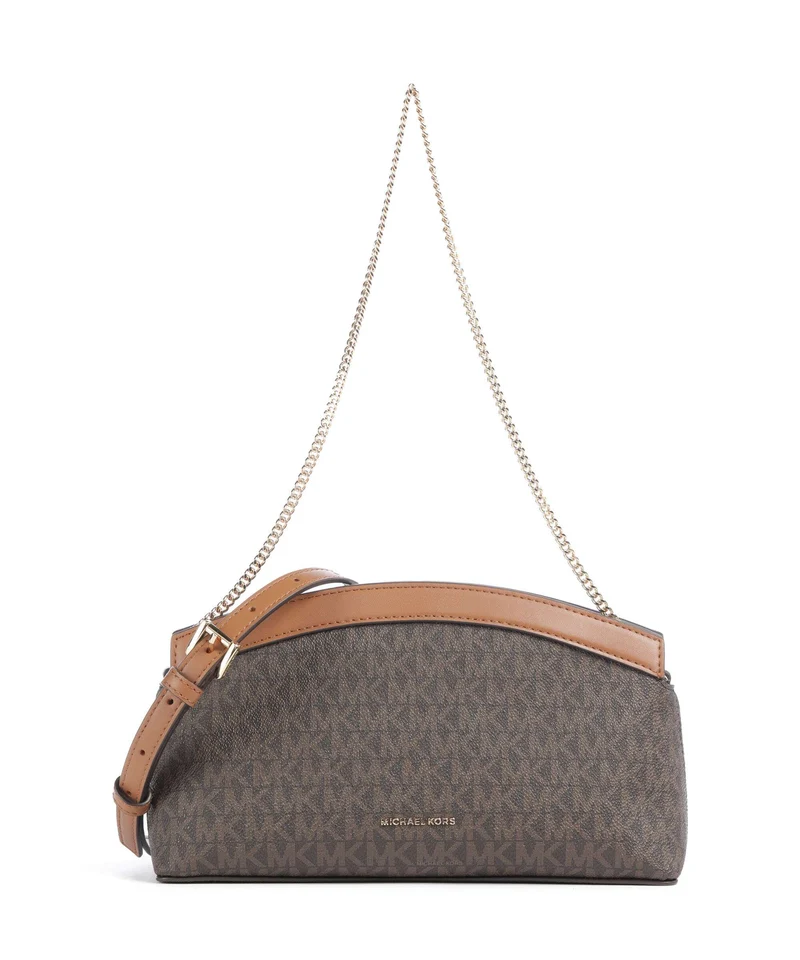 Michael Kors Athena Small Bolso de hombro brown/acorn