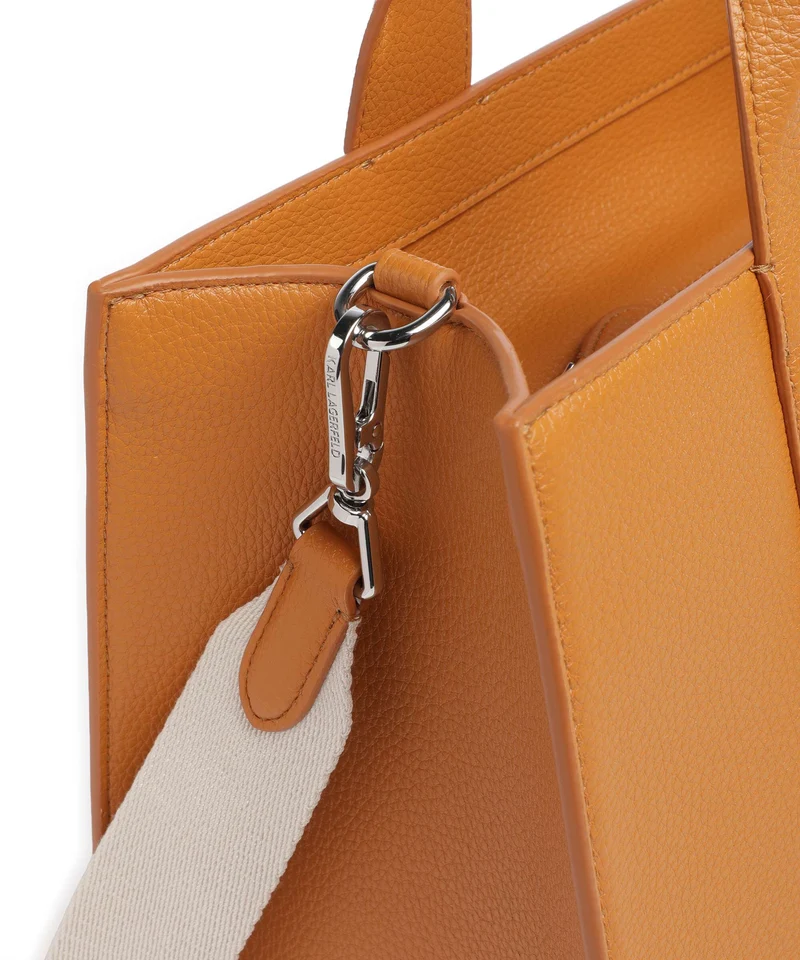 Karl Lagerfeld K/Rue St Guillaume Medium Bolso de mano dark orange/sienna