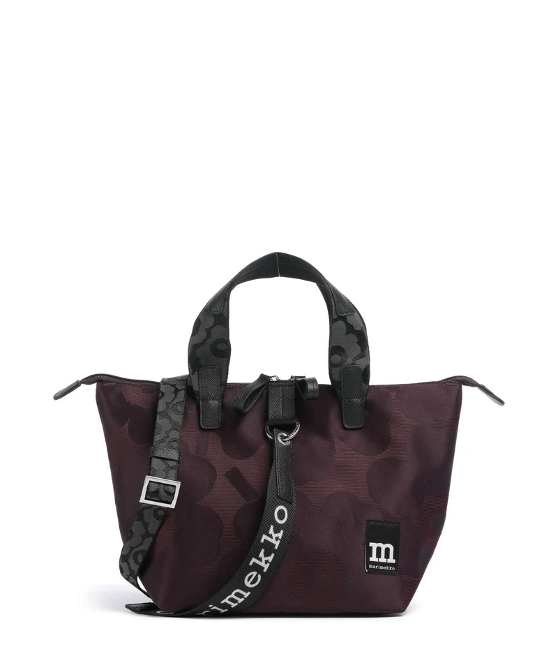 Marimekko Wear All Day S Unikko Bolso de mano wine red/dark wine