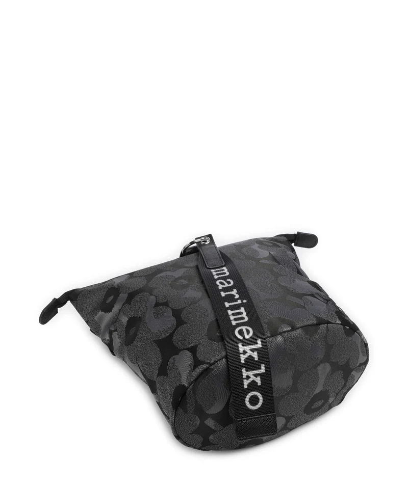 Marimekko Wear All Day Unikko Bucket bolso de mano grey/dark grey