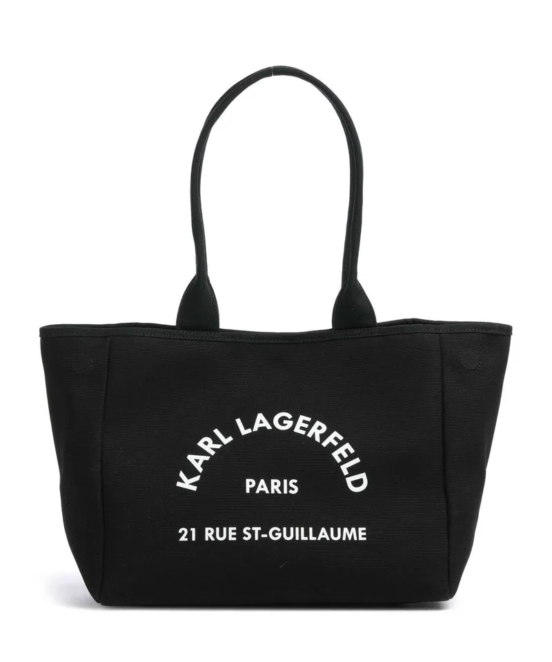 Karl Lagerfeld K/Rue St Guillaume Bolsa shopping black