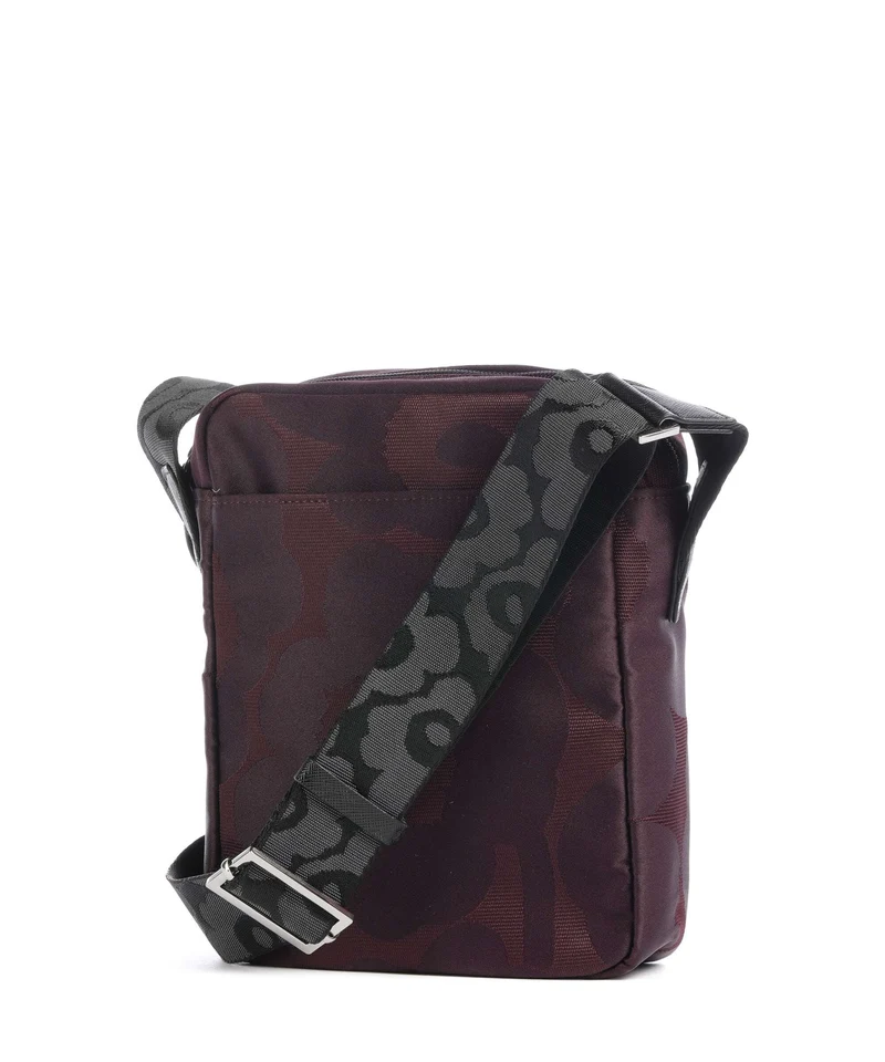 Marimekko Wear All Day Unikko Bandolera wine red/dark wine