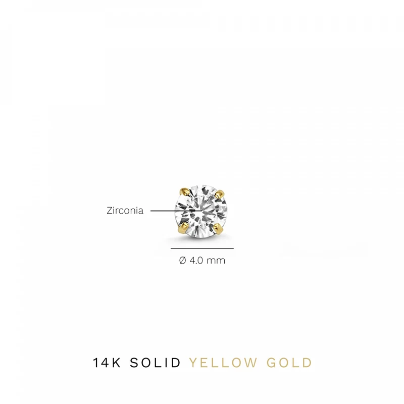 Isabel Bernard Cadeau d'Isabel 14 Karaat Gouden Oorbellen Set IB90151