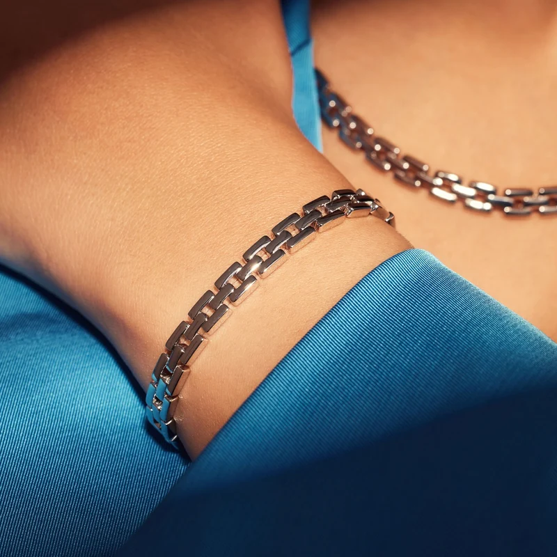 Parte Di Me Sorprendimi 925 Sterling Zilveren Ketting en Armband Giftset PDM90077