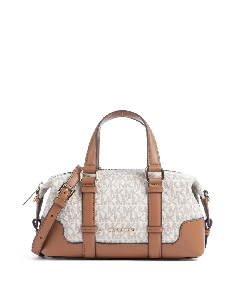 Michael Kors Teddi XS Bolso de mano vanilla/acorn
