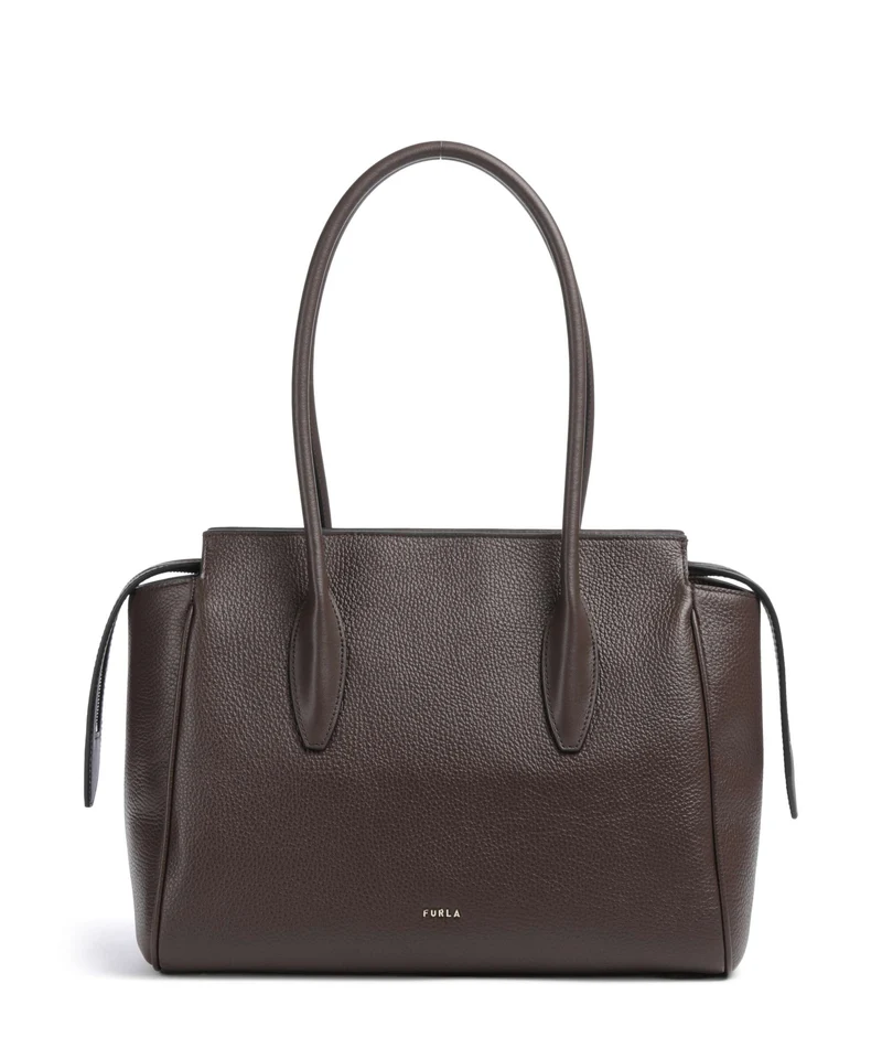 Furla Ambra L Bolsa shopping cioccolato