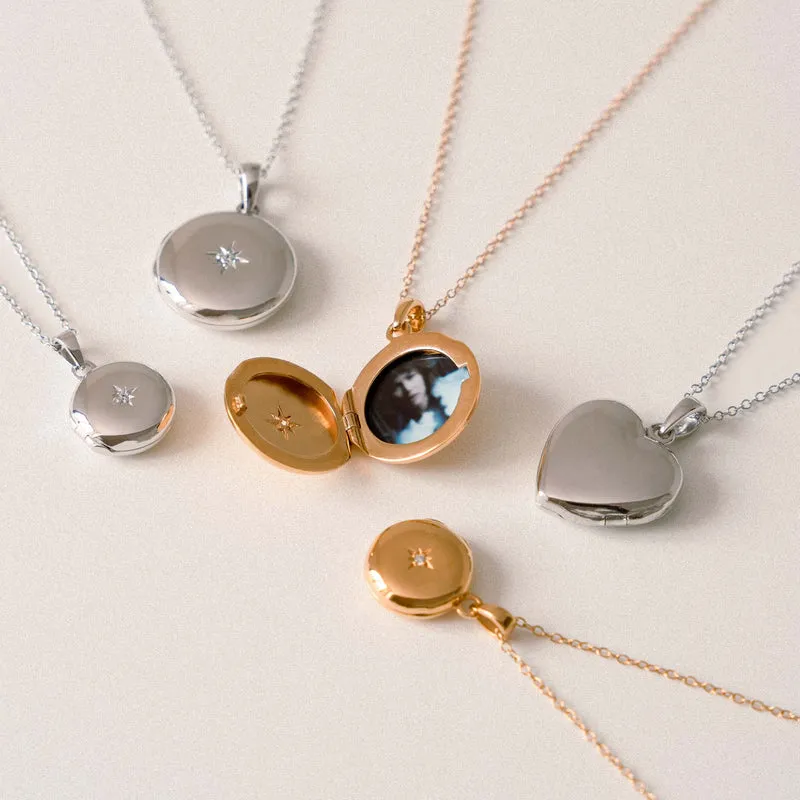 Violet Hamden Sisterhood Memory 925 Sterling Zilveren Ketting met Foto Medaillon VH340029
