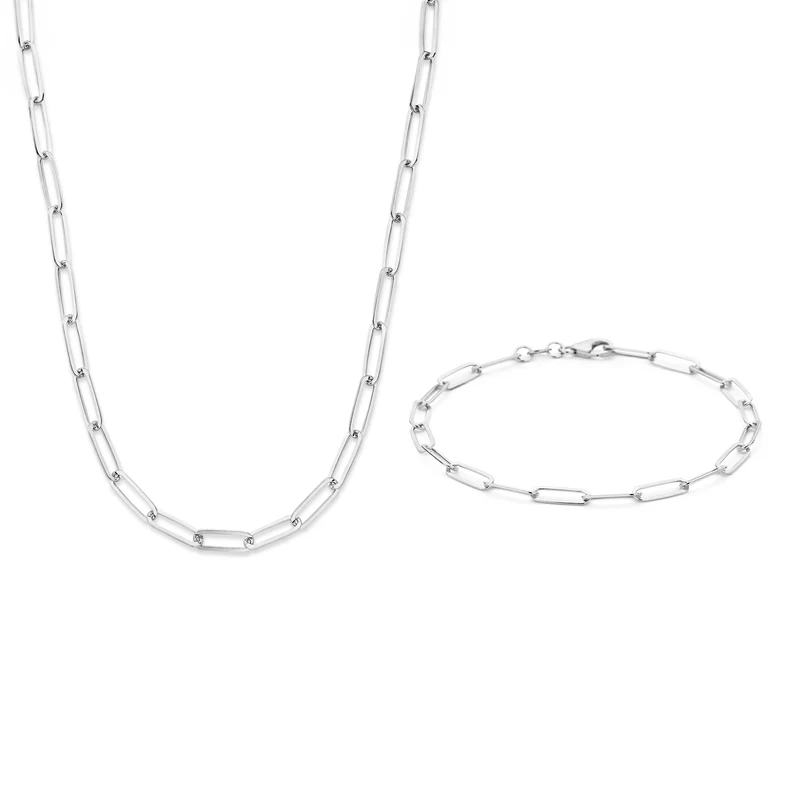 Parte Di Me Sorprendimi 925 Sterling Zilveren Ketting en Armband Giftset PDM90079