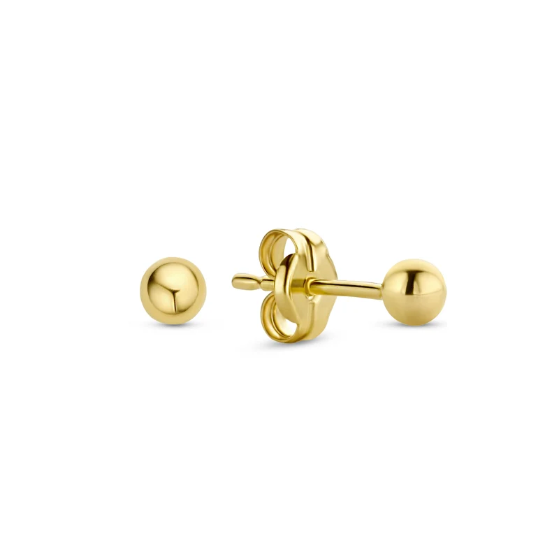 Isabel Bernard Cadeau d'Isabel 14 karaat gouden oorbellenset IB90175