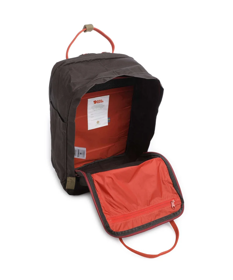 Fjällräven Kånken Laptop 15" Bolso para portátil black oak/rowan red