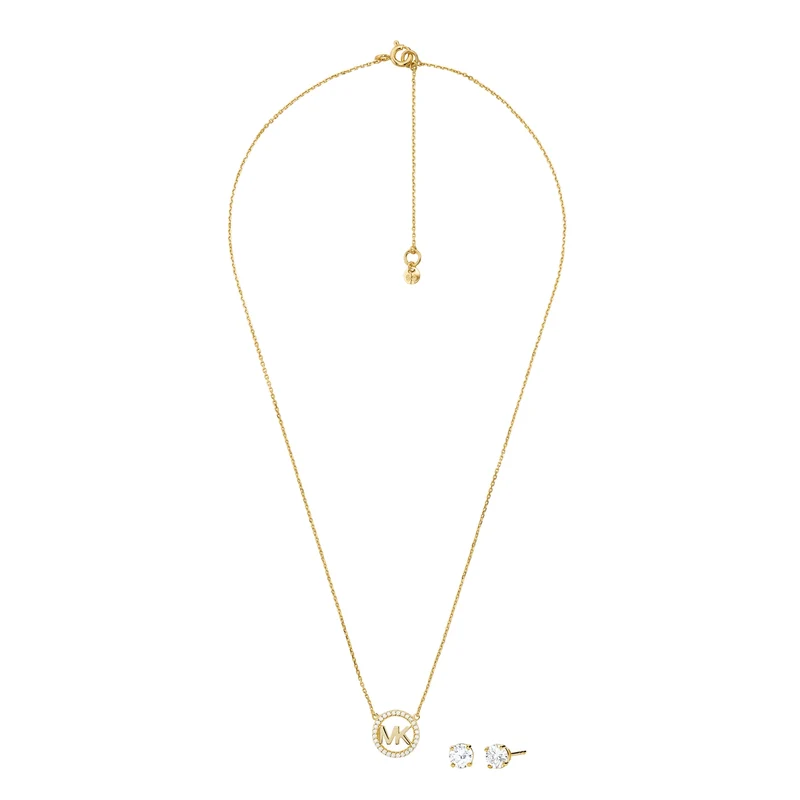 Michael Kors Necklace and Earrings Giftset MKC1260AN710