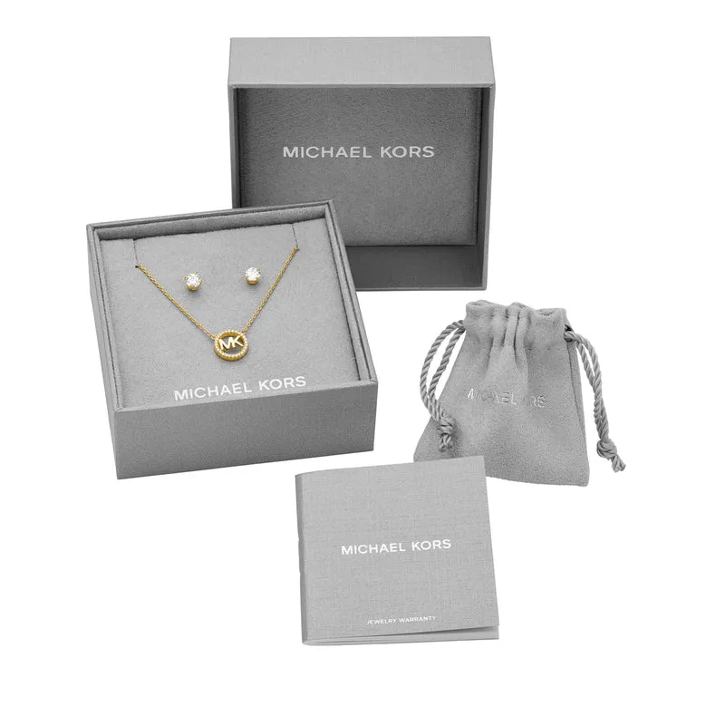 Michael Kors Necklace and Earrings Giftset MKC1260AN710