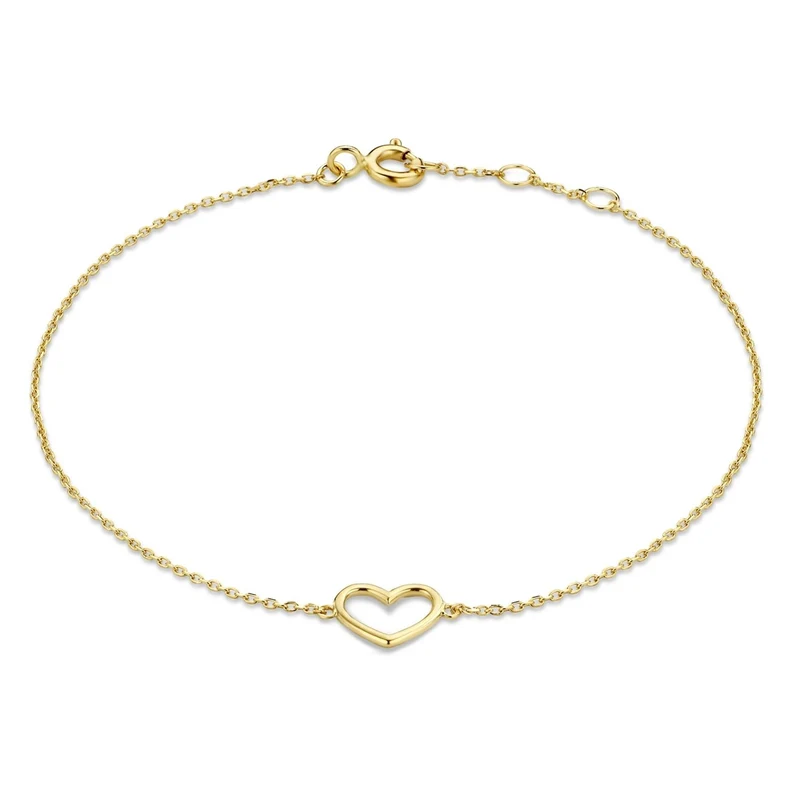 Isabel Bernard Cadeau d'Isabel 14 karaat gouden collier en armband giftset IB90058