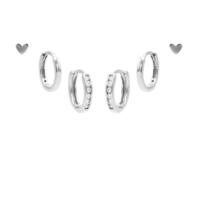 Karma 925 Sterling Silver You Rock Earparty EPV01S