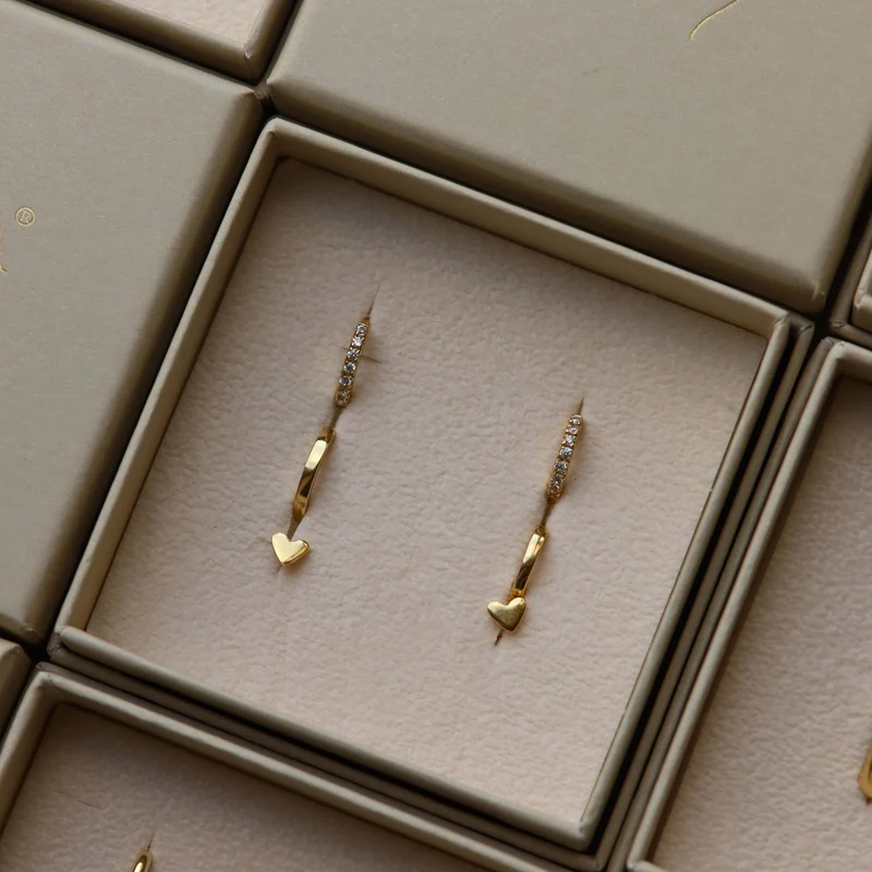 Karma 925 Sterling Silver Gold-coloured You Rock Earparty EPV01GP