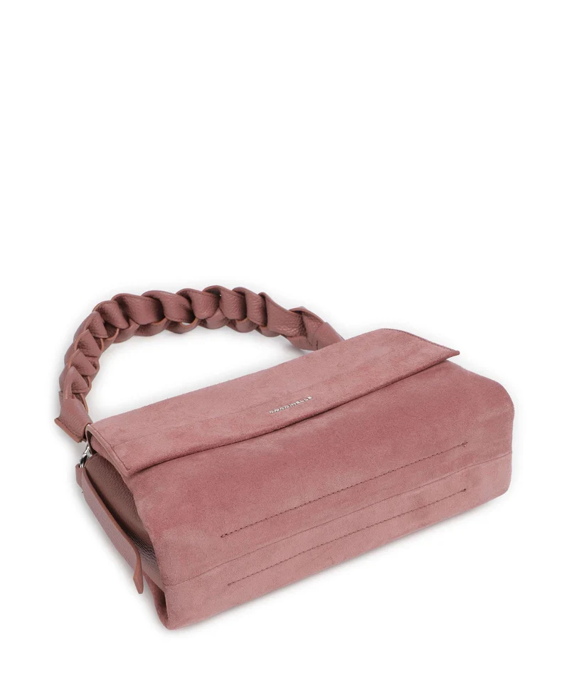 Coccinelle Boheme Suede Bolso de hombro winter rose