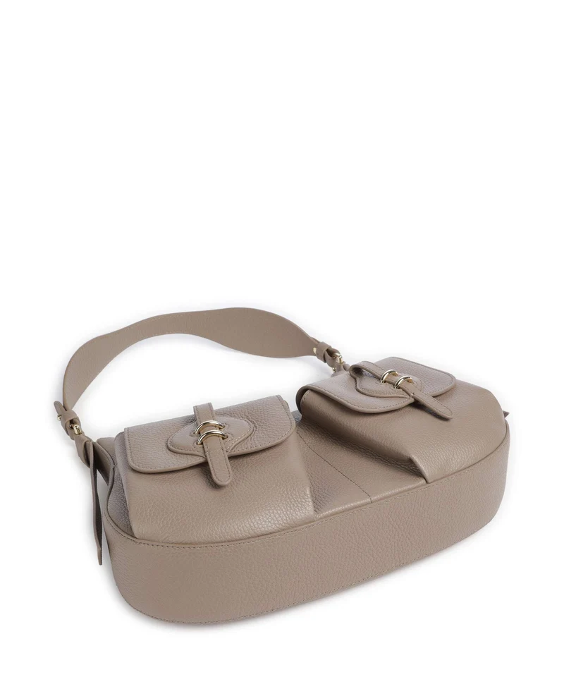 Coccinelle Mavery Pocket Bolso de hobo warm taupe
