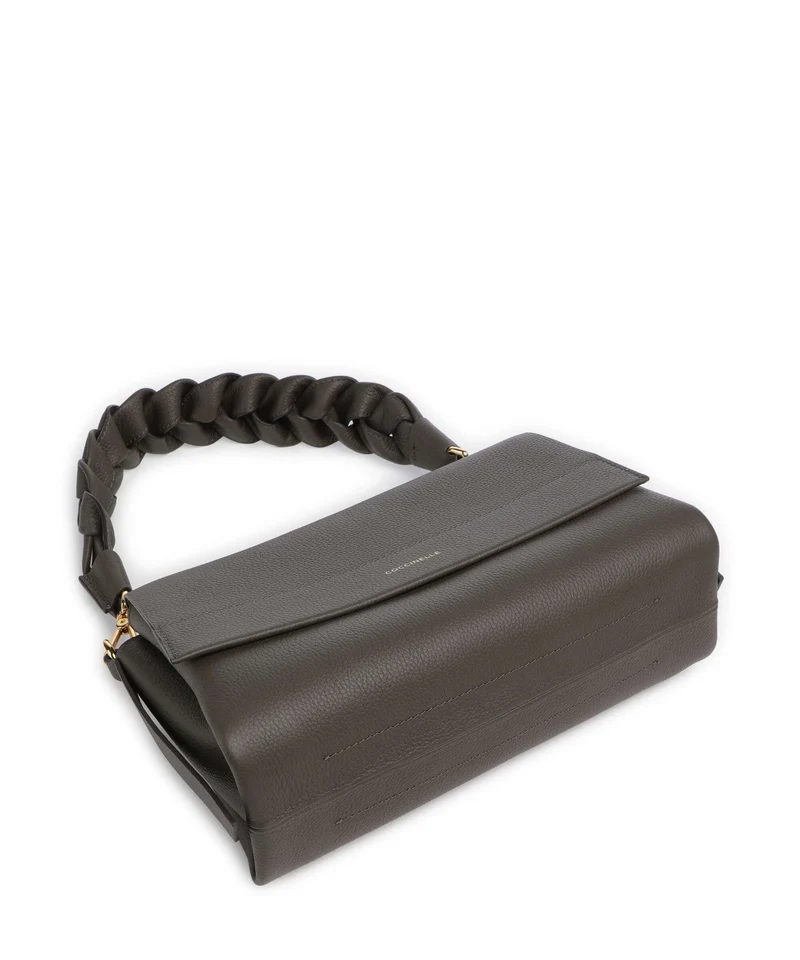 Coccinelle Boheme Grana Double Bolso de hombro fango/honey
