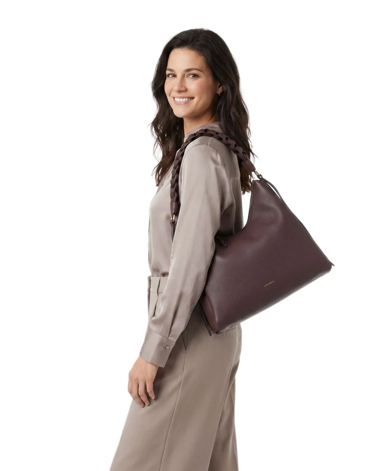 Coccinelle Boheme Grana Double Bolso de hobo berry/winter rose