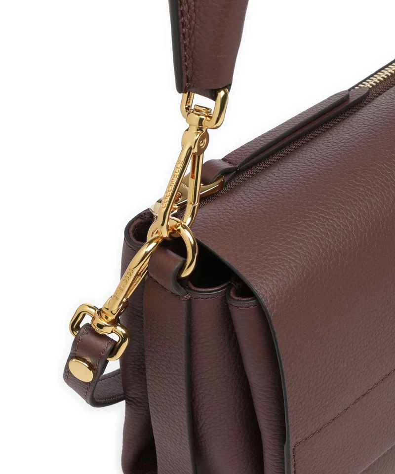 Coccinelle Boheme Grana Double Bolso de hombro berry/winter rose