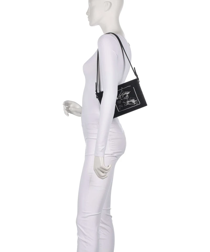 Karl Lagerfeld K/Soiree Book Bolso de hombro black embellishment