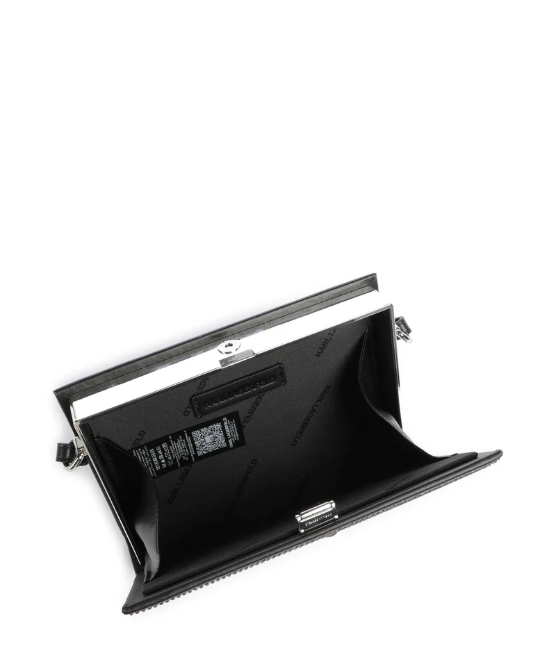 Karl Lagerfeld K/Soiree Book Bolso de hombro black embellishment